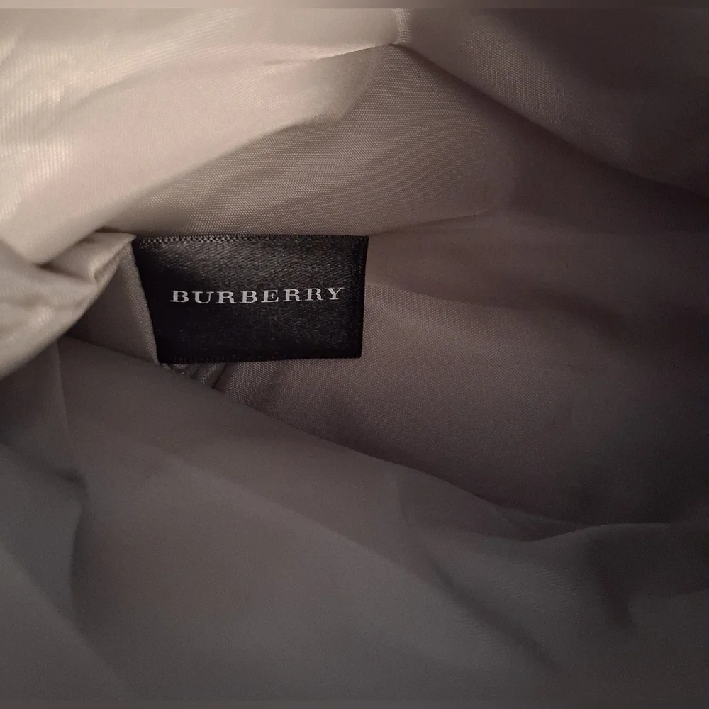 Burberry unused plastic