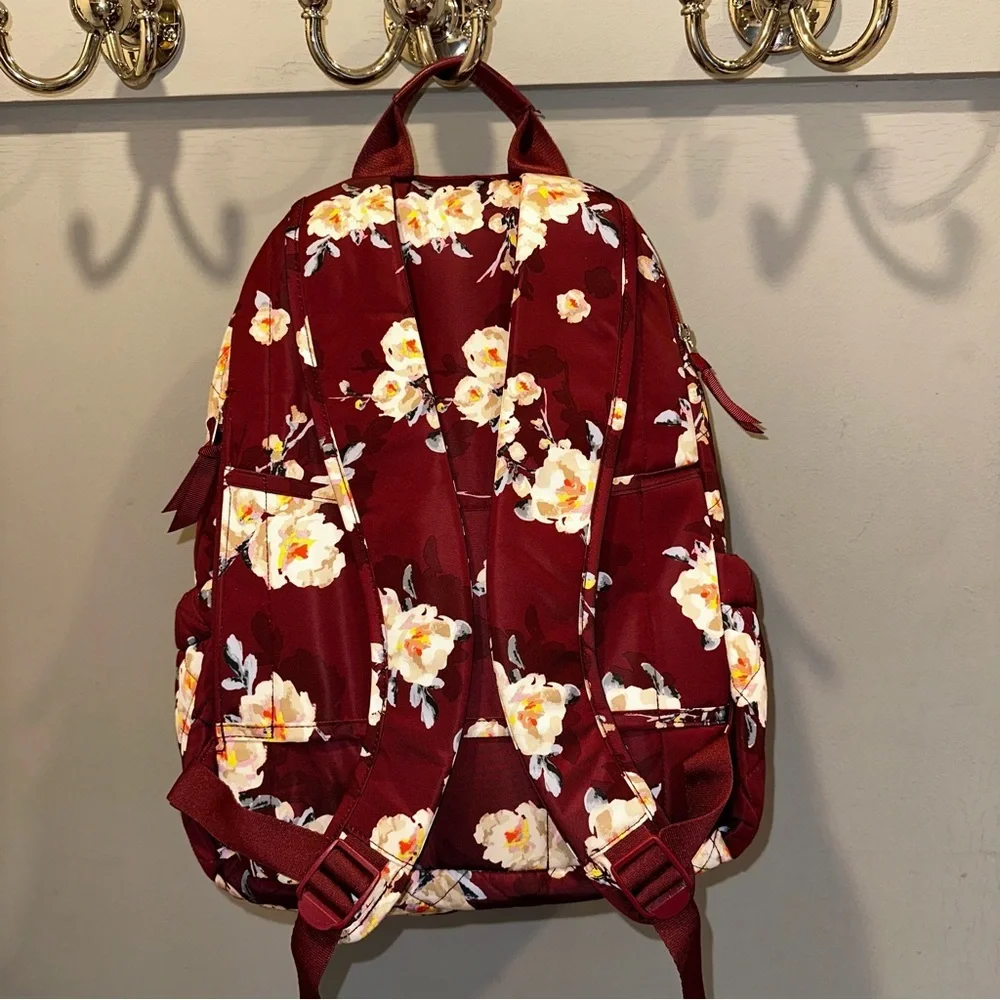 NWOT- Vera Bradley Blooms & Branches Campus Backpack in Performance Twill