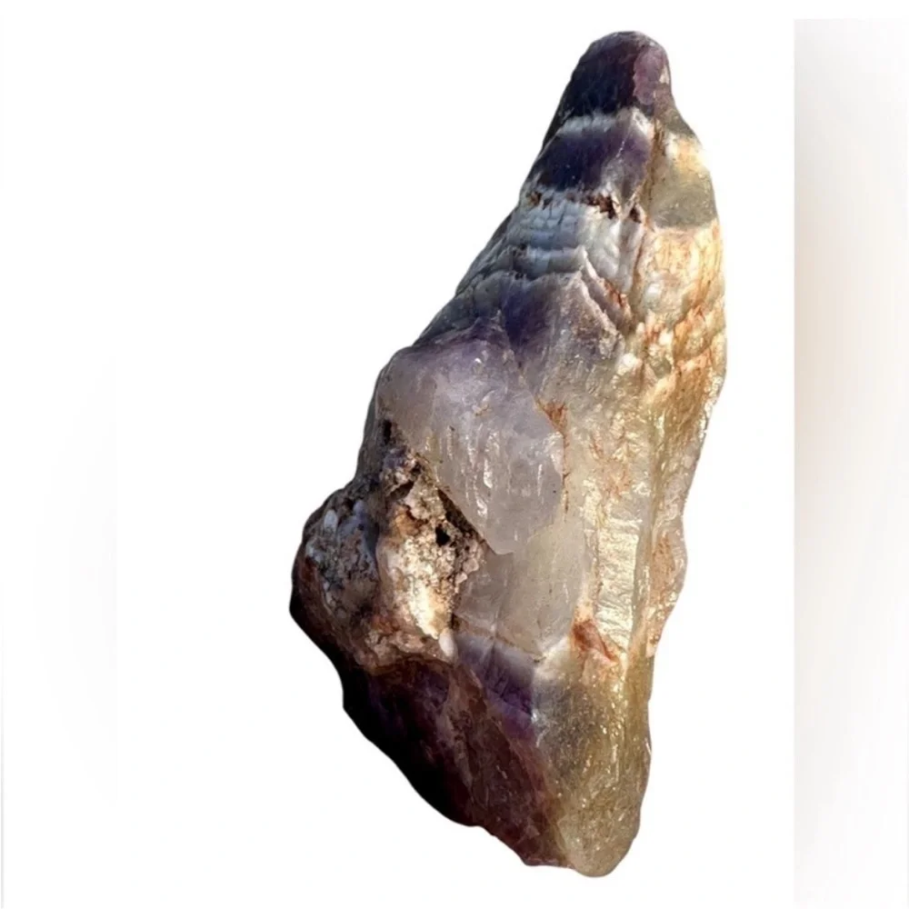 Natural Stone aurelite Canadian chevron super 23 Dream Amethyst Crystal
