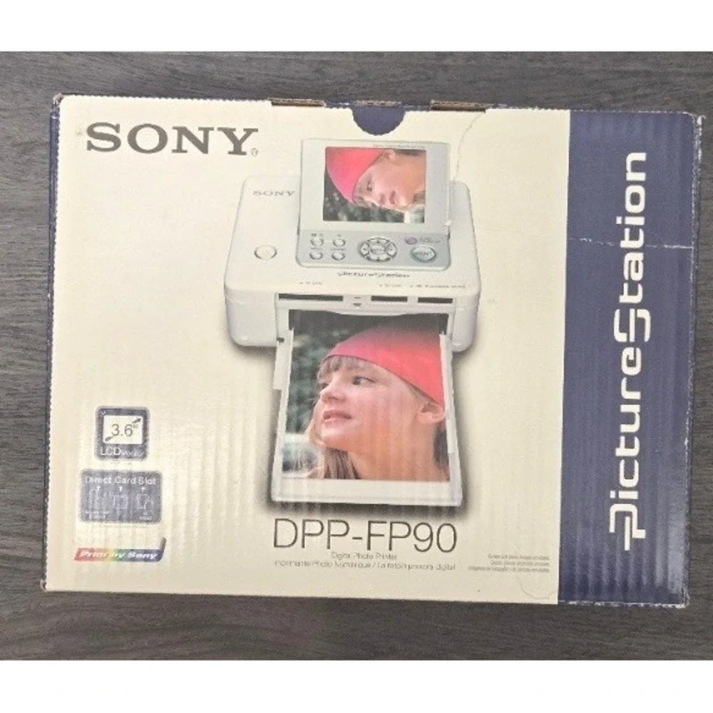 Sony PictureStation DPP-FP90 Digital Photo Printer Boxed Complete Bundle