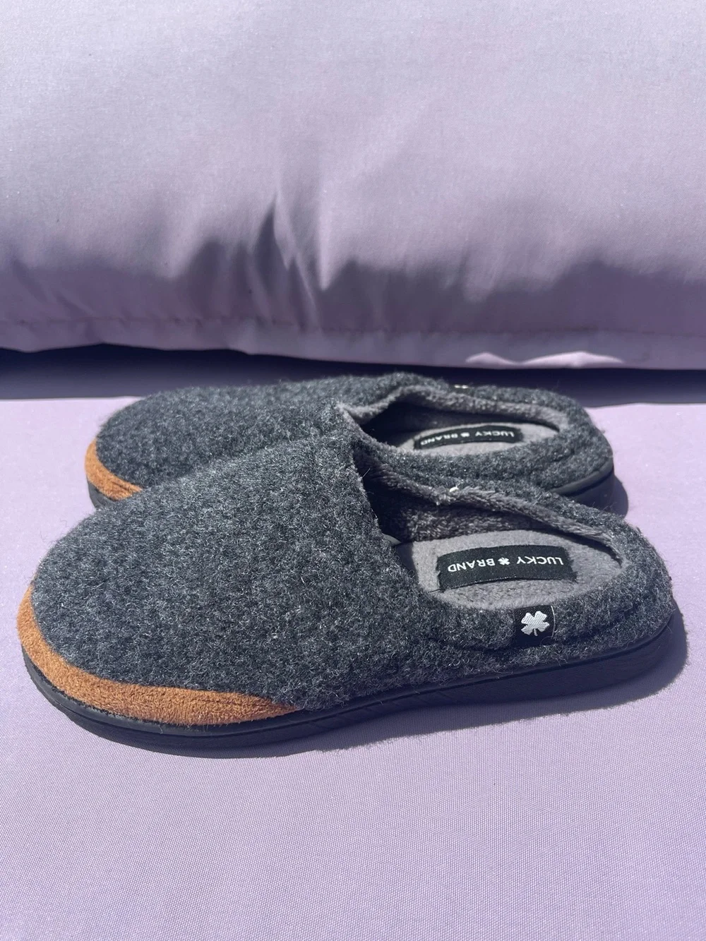 Lucky Brand suede micro design
