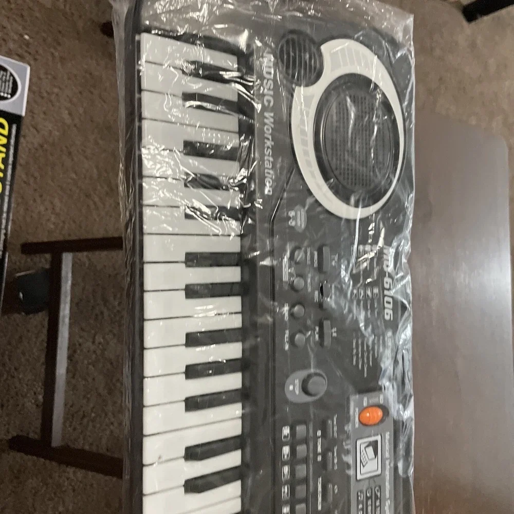 61 Key Childrens Bandstand Digital Music Electronic Keyboard Educational MQ-6104