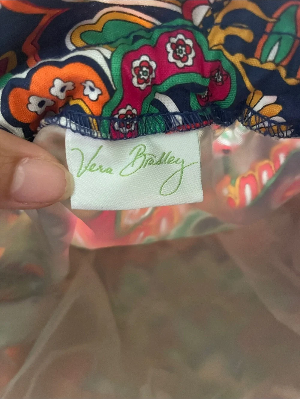 Vera Bradley accessory drawstring