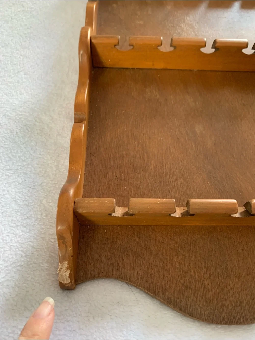 Vintage charming wooden