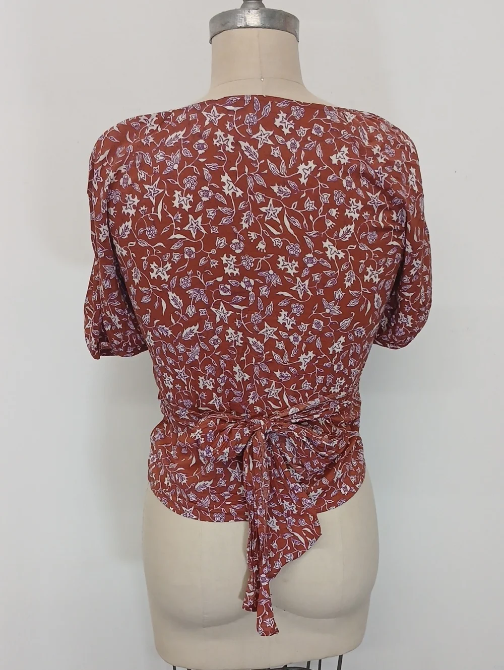 Madewell wrap blouse