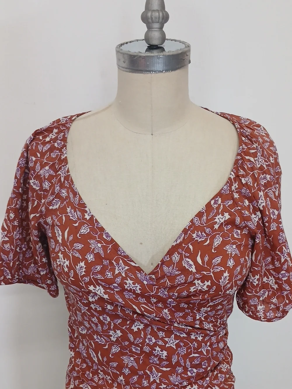 Madewell wrap blouse