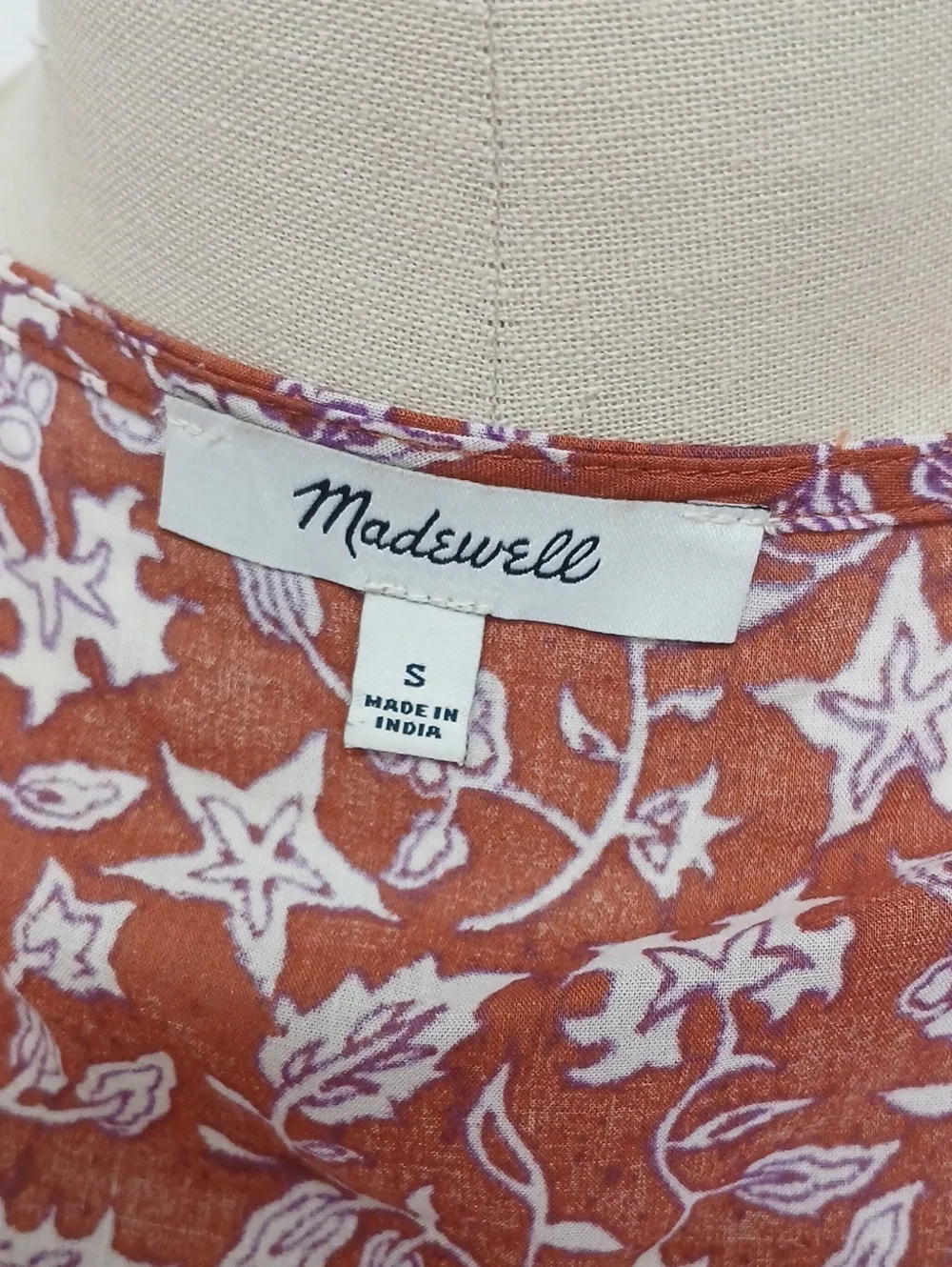 Madewell wrap blouse