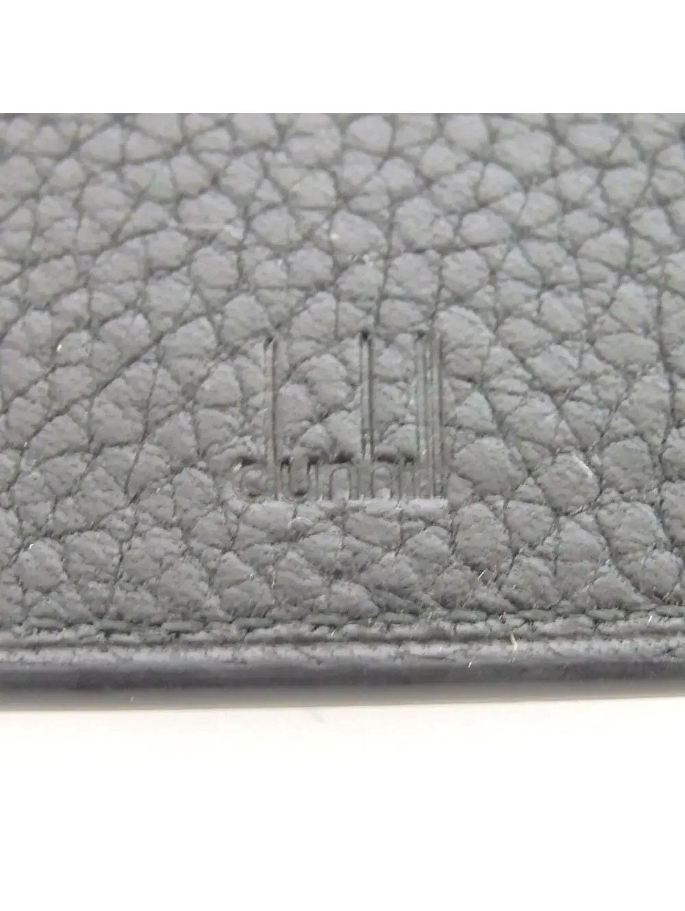 Authentic Dunhill card case leather[Used]