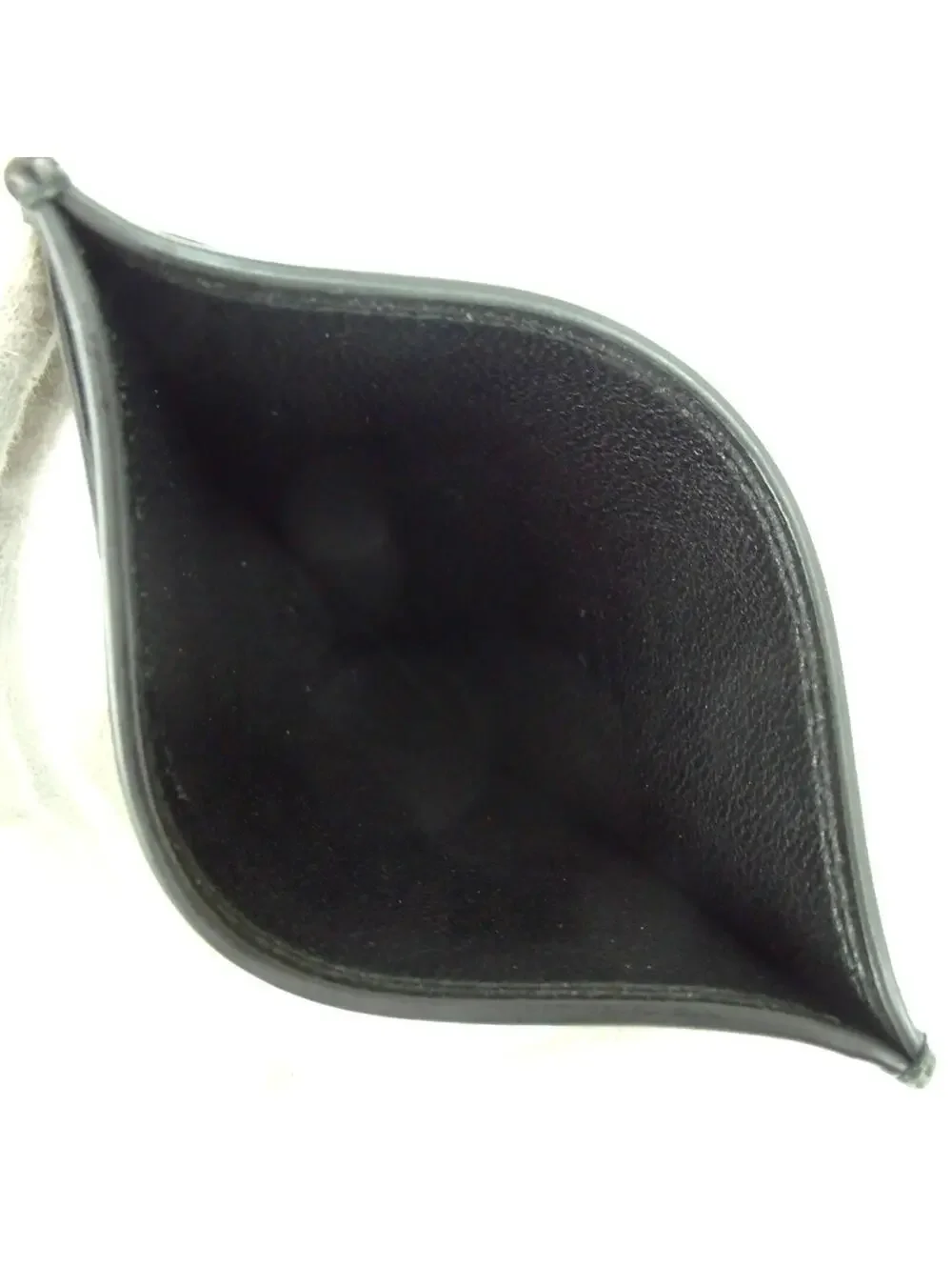 Authentic Dunhill card case leather[Used]