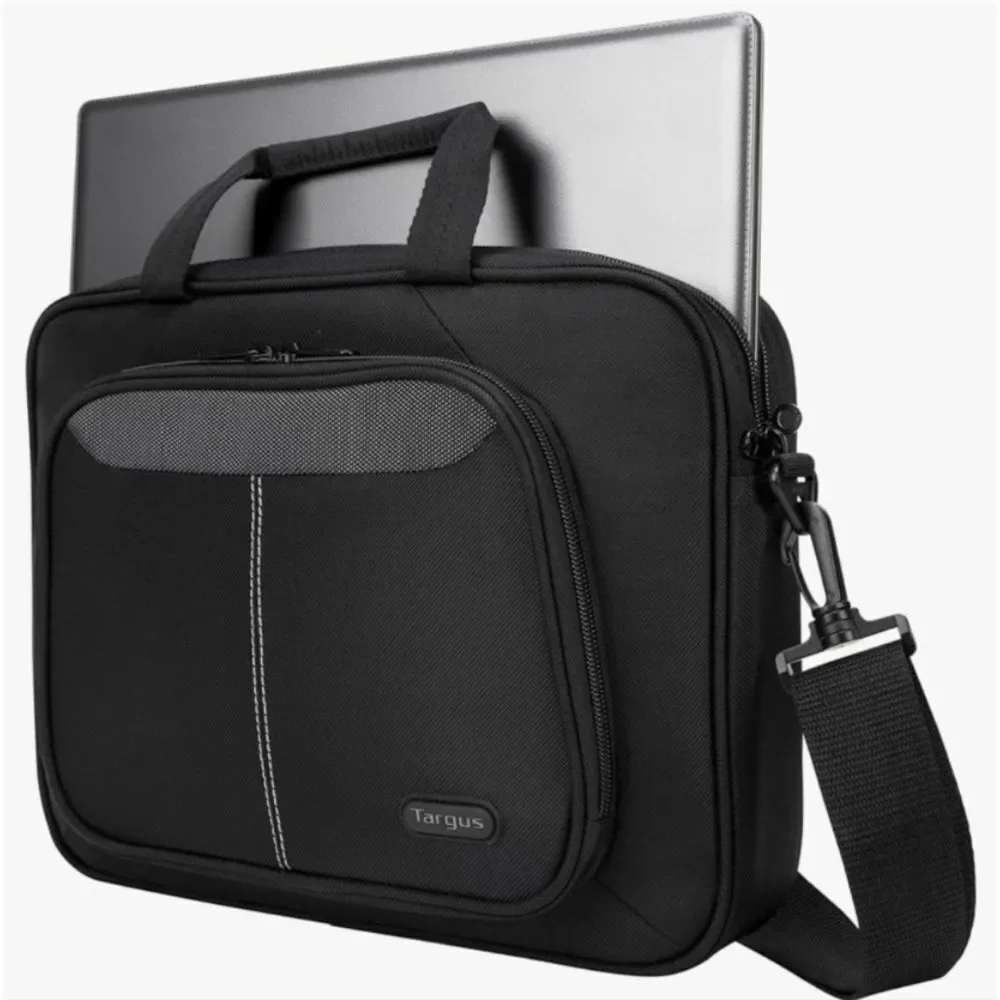 NWT Targus 12.1” Intellect Slim Slipcase Bag Black Laptop Case Organizer