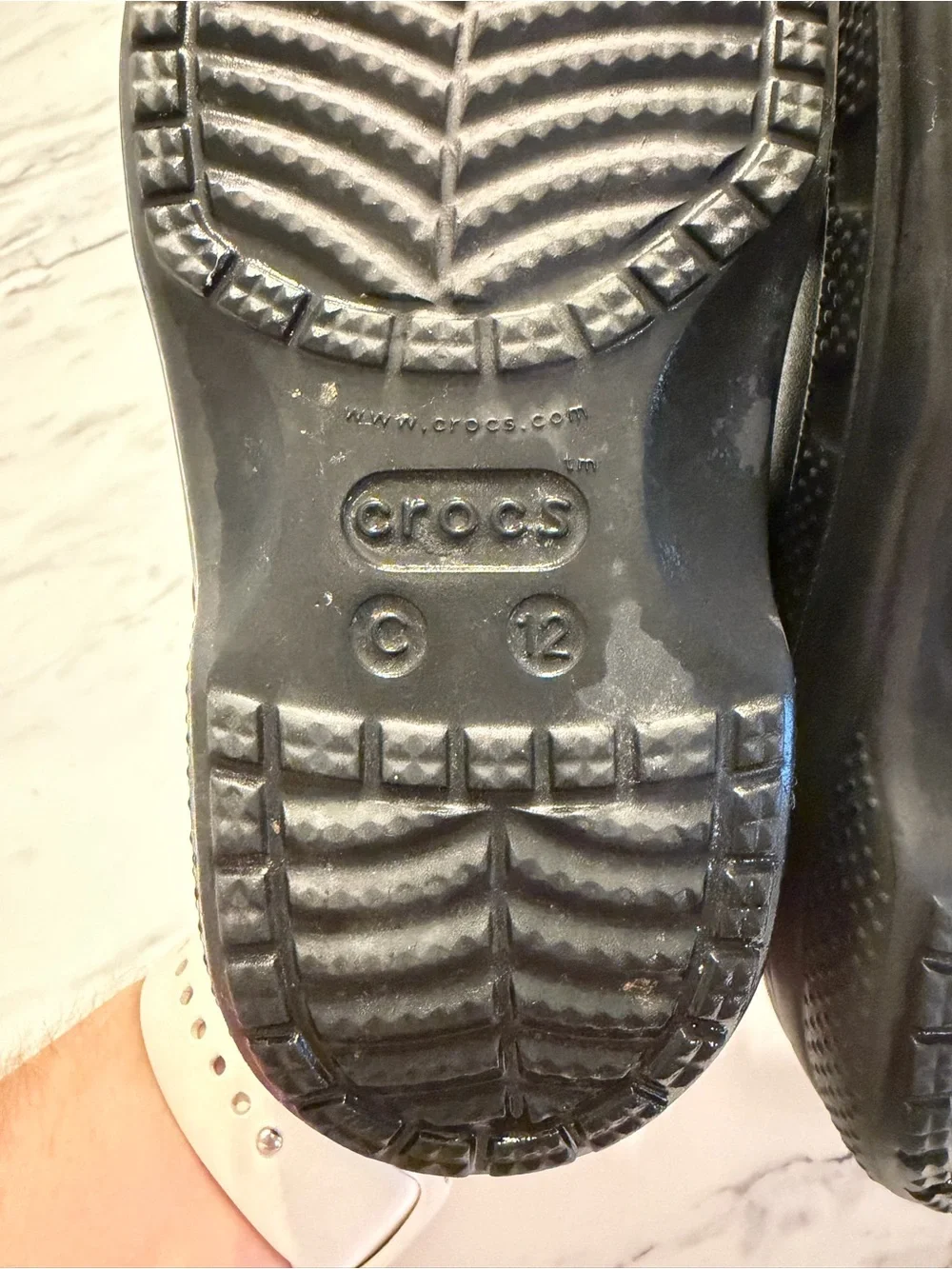 CROCS times black