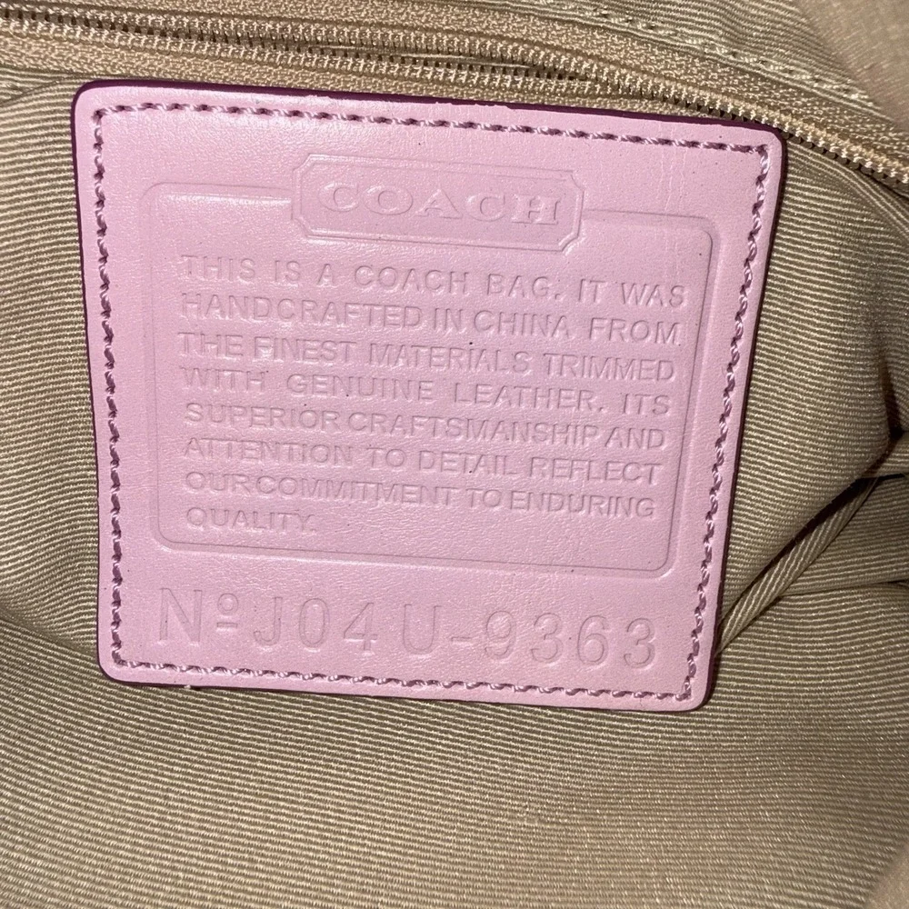 Coach vintage signature