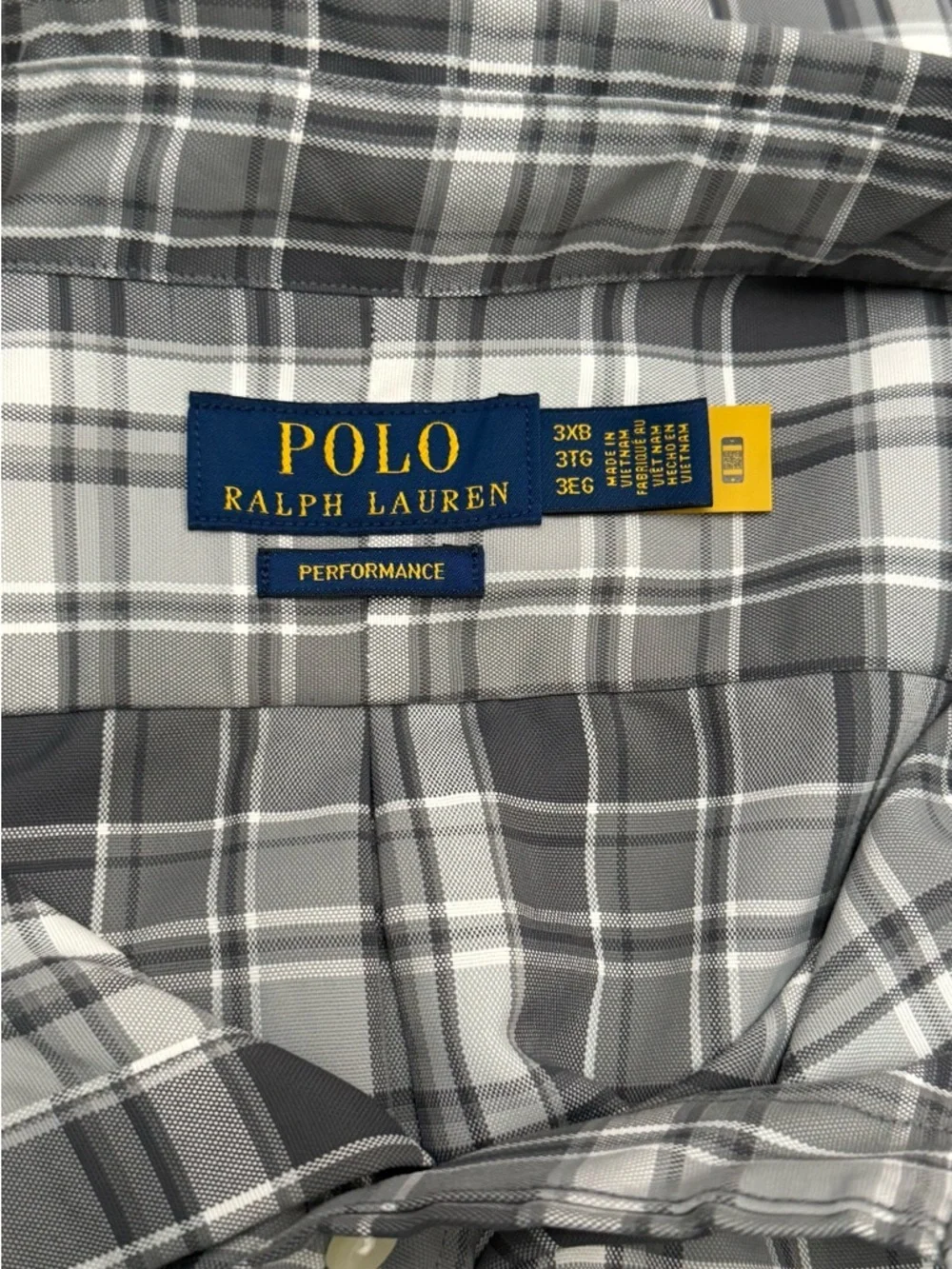 NWT Polo Ralph Lauren Performance Long Sleeve Button Down Shirt size 3XLT