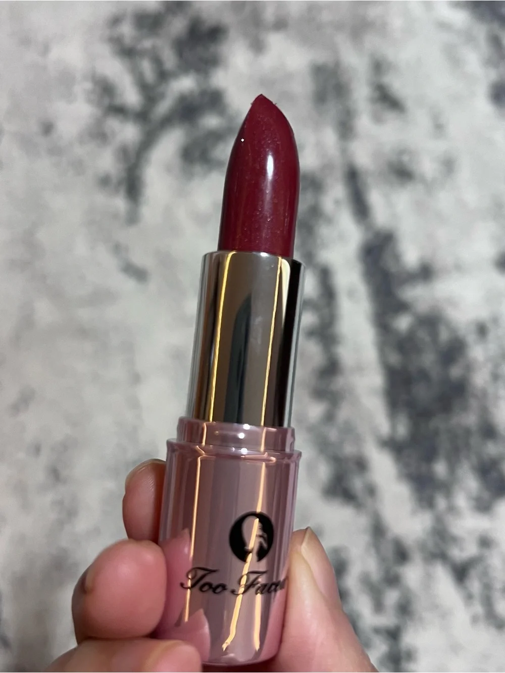 Too Faced Lip Of Luxury Champagne Essence Lipstick Sex Kitten