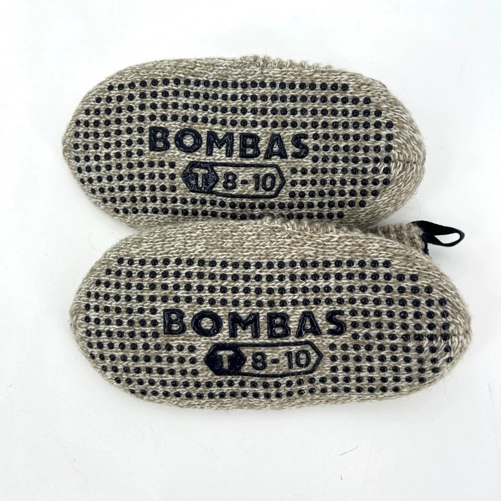 Bombas Kids Slippers Boys 8-10 size