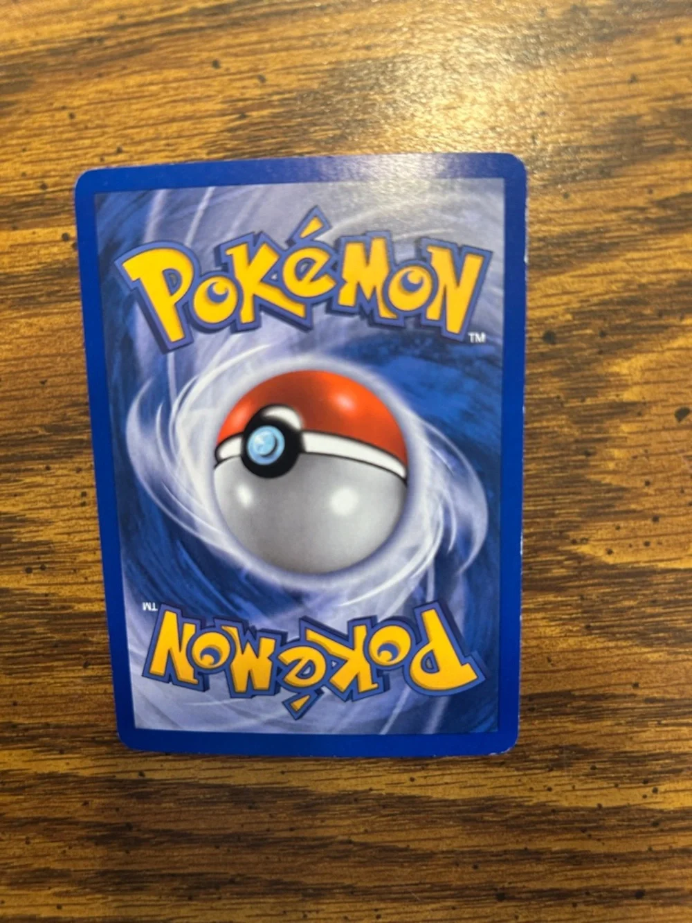 Pokemon trading card