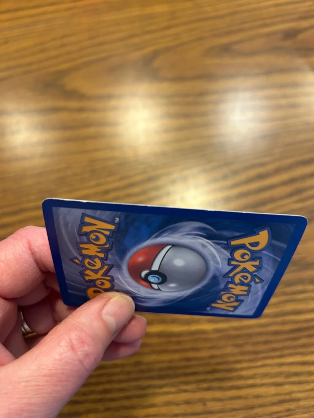 Pokemon trading card