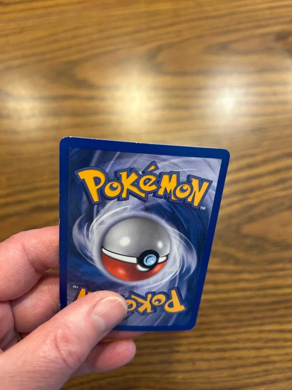 Pokemon trading card