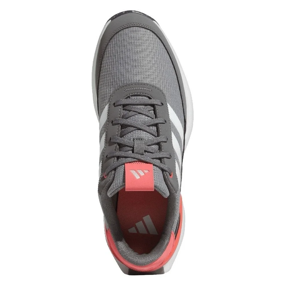 NEW Adidas Men's S2G 24 Spikeless Waterproof Golf Shoes, Gray/Pink Sz 13 NWT