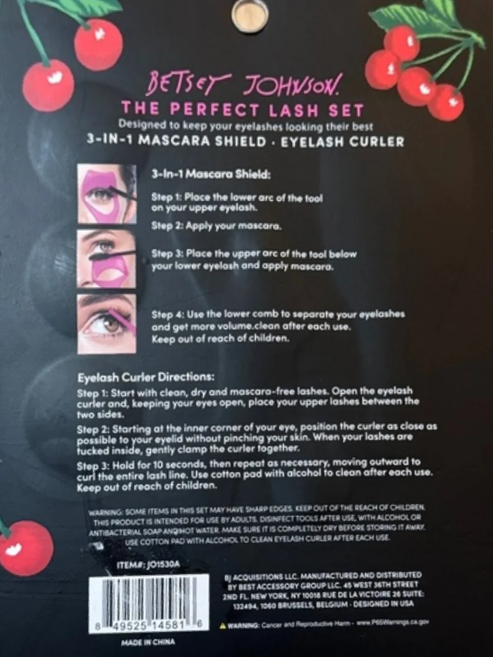 Betsey Johnson mascara small