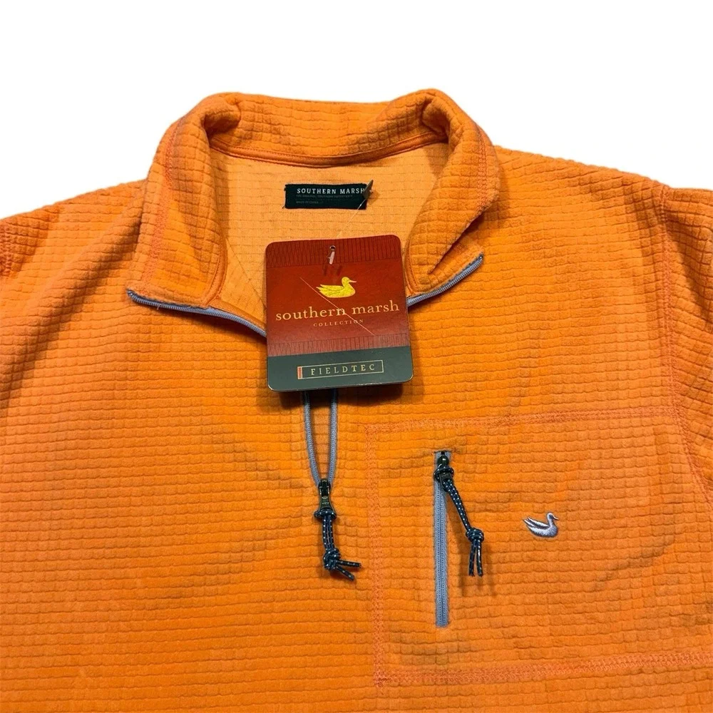 Southern Marsh Mens FIELDTEC DUNE PULLOVER Small‎ In Coral