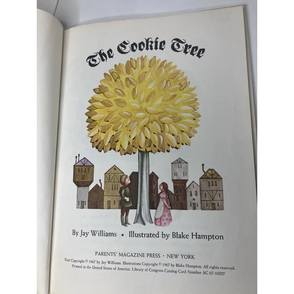 THE COOKIE TREE : by Jay Williams : illus Blake Hampton : vintage