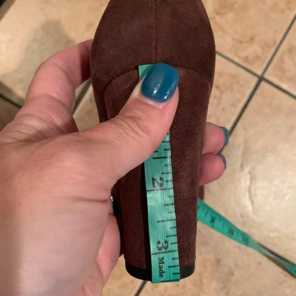 Clark Narrative Kendra Mix Suede Bootie in Aubergine size 7.5