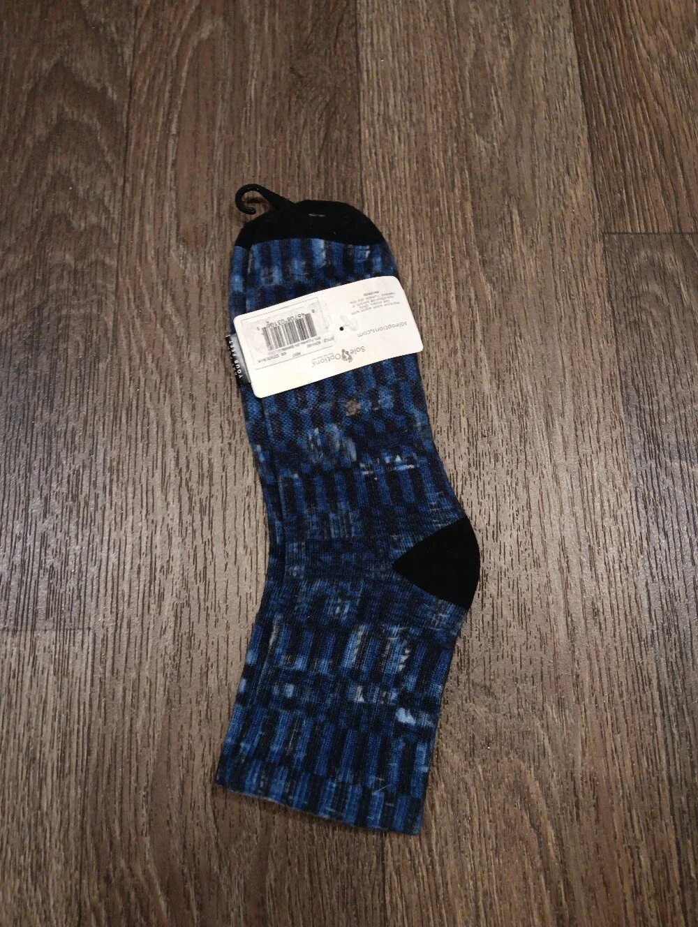 sole options blue patterned