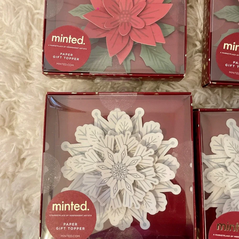 Minted six festive