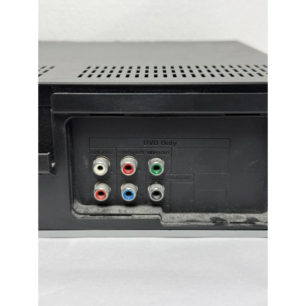 Sony‎ DVD VCR Combo Player Black Good SLV-D380P Progressive Scan Hi-Fi