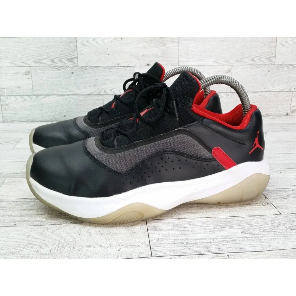 Youth Nike Air Jordan 11 CMFT Sneakers Black Red White Basketball Shoes Sz‎ 6.5Y