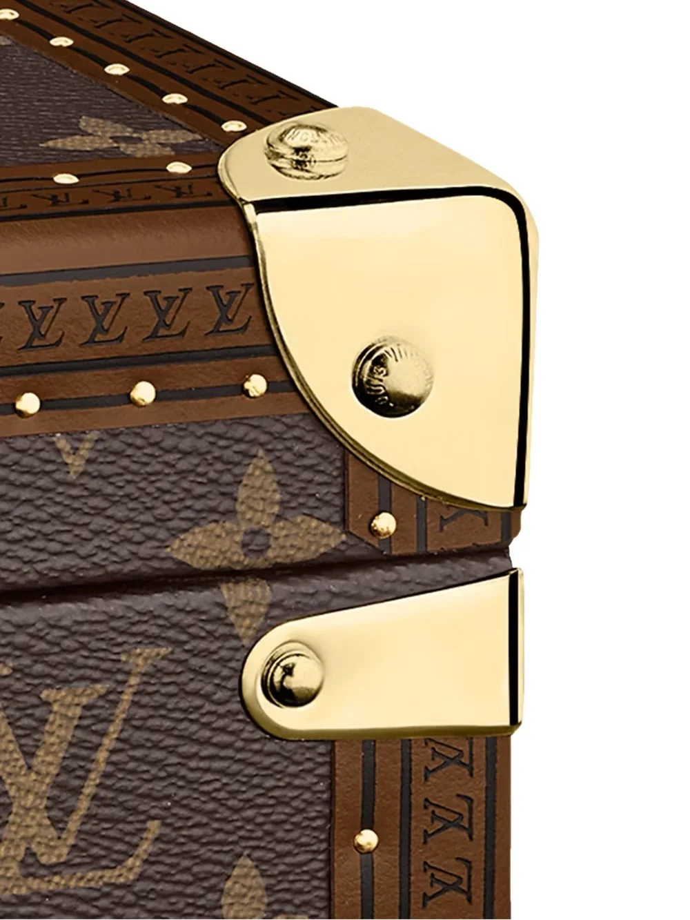 Louis Vuitton Case 8 Watch Monogram Canvas Brown