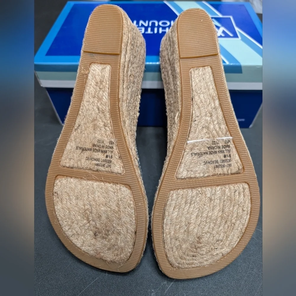 White Mountain footbed size ensures