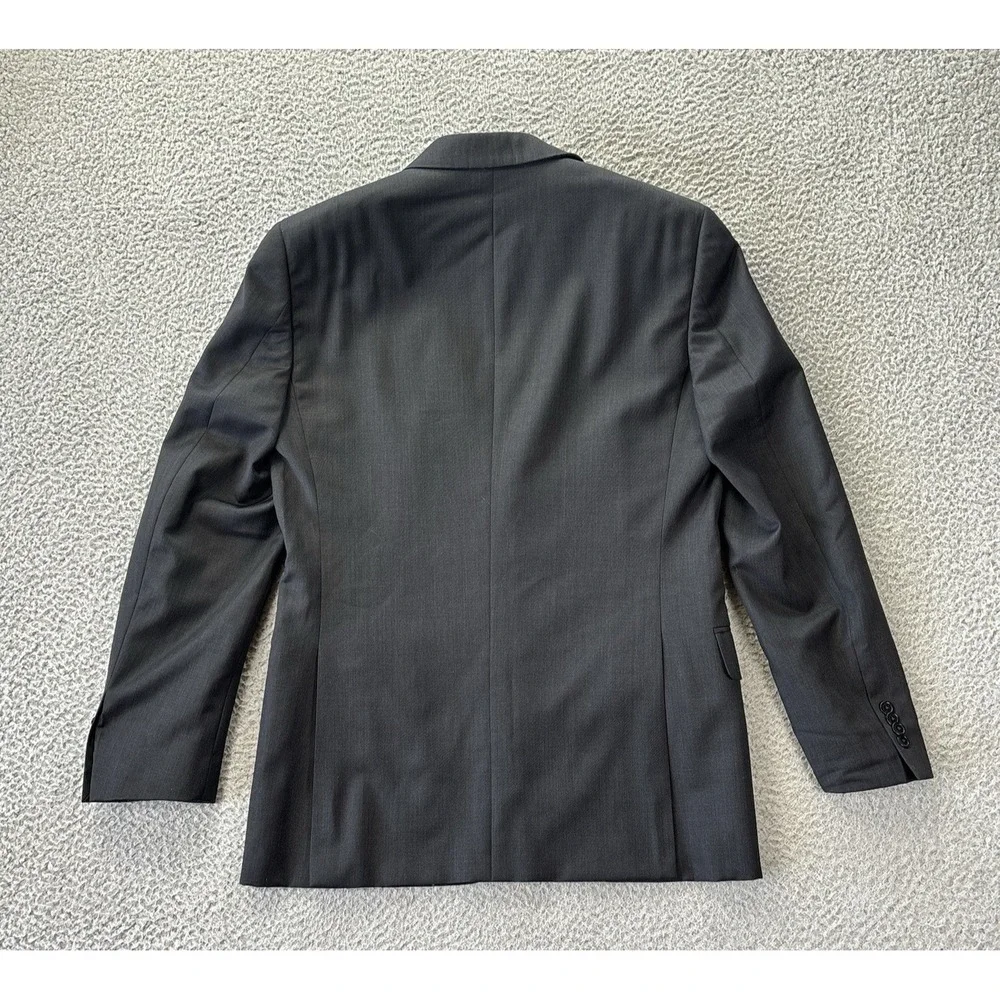 John Varvatos Loft Blazer Mens 38R Dark Gray‎ Blend Blazer Sports Coat Jacket