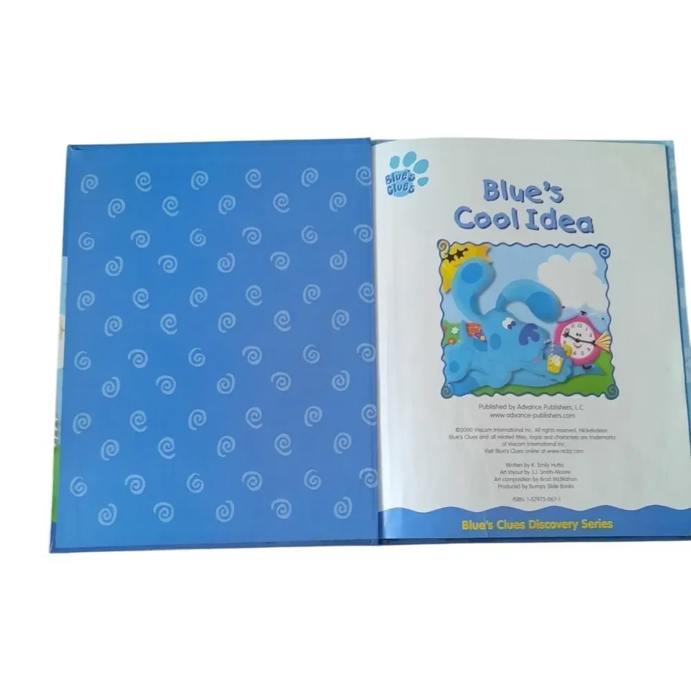 Discovery Kids explore blue