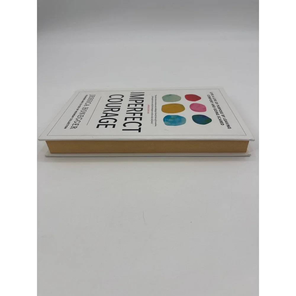 Imperfect Courage Jessica Honegger Author Self Help‎ Business Motivation Book