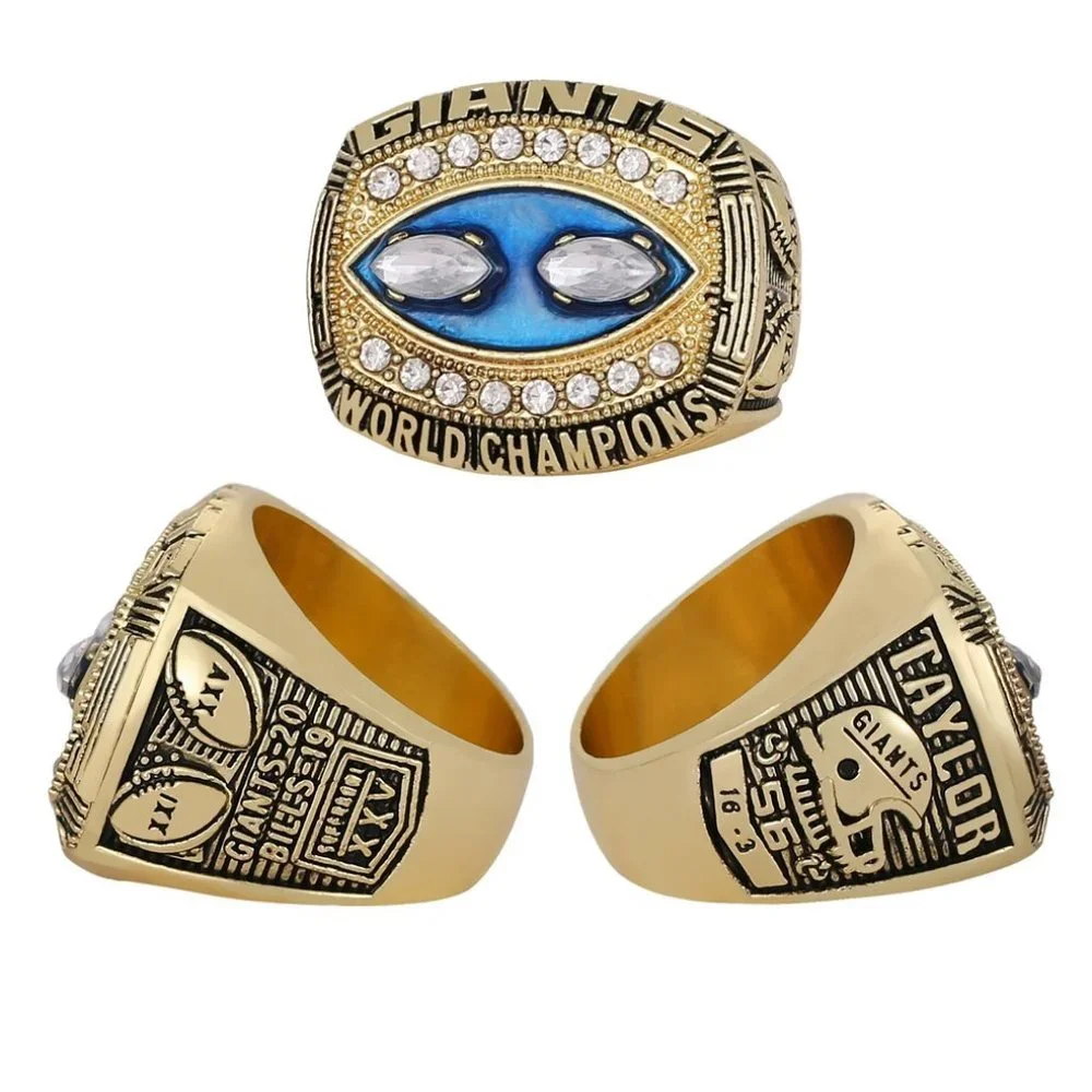 New York Giants Championship‎ Ring Fan Edition 1991 Gold