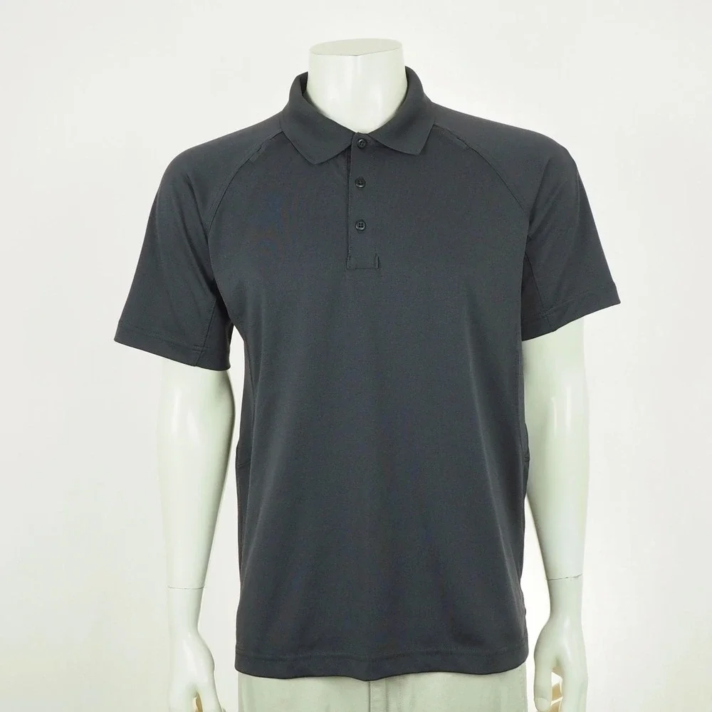 5.11 Tactical Performance Polo Shirt Mens Medium Dark Gray #71049 Short Sleeve