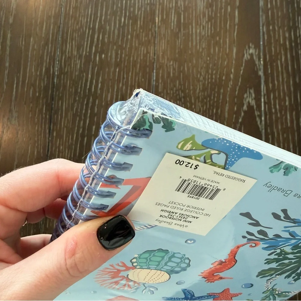 Vera Bradley spiral notebook