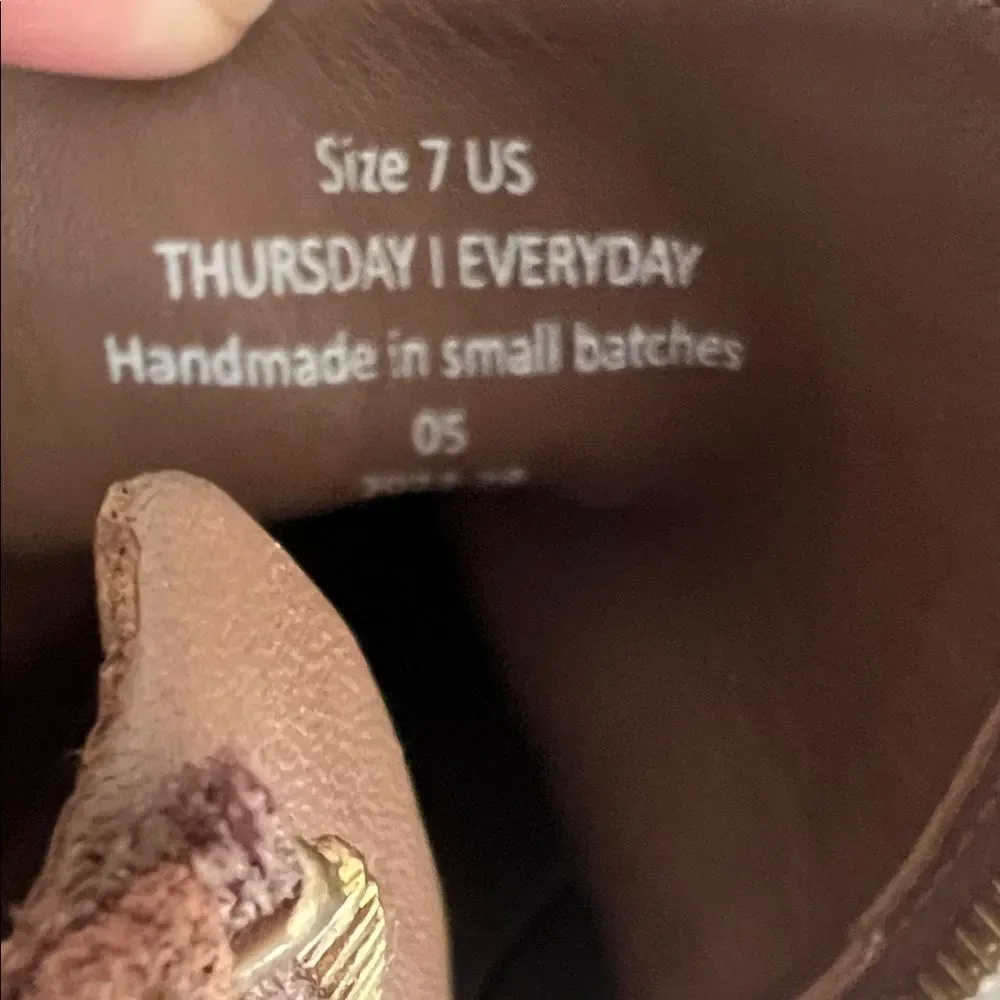 Thursday Boot Company new rose
