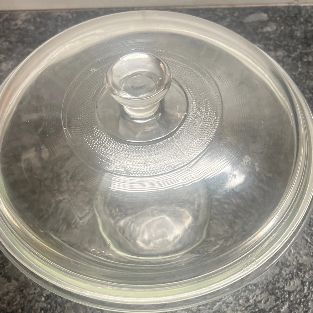 Pyrex vintage clear