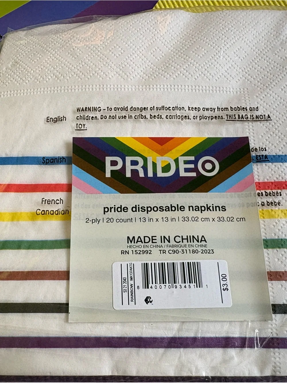 None pride themed
