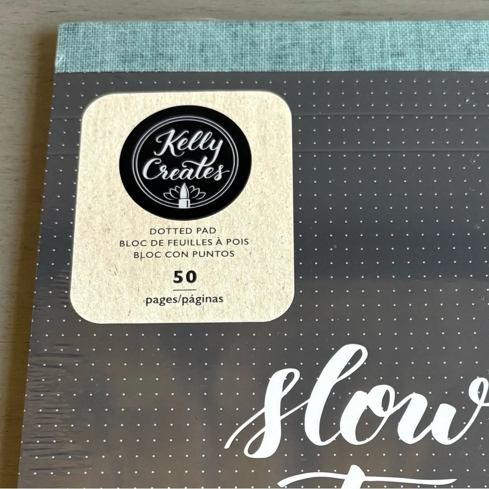Kelly Creates American Craft Lettering Art Paper Pads Set- Dot, Line, Blank NEW