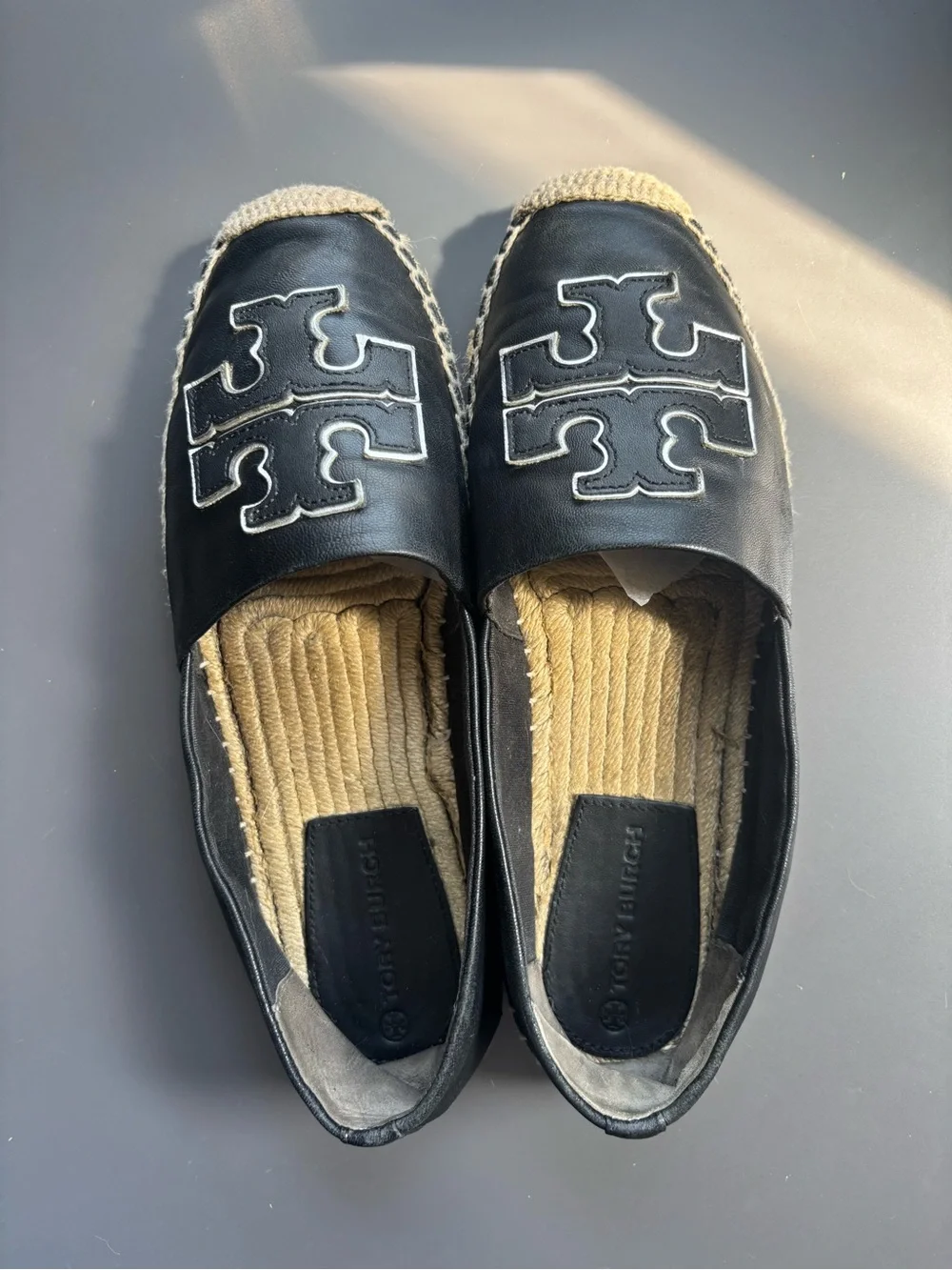 Tory Burch Leather Espadrilles- 8