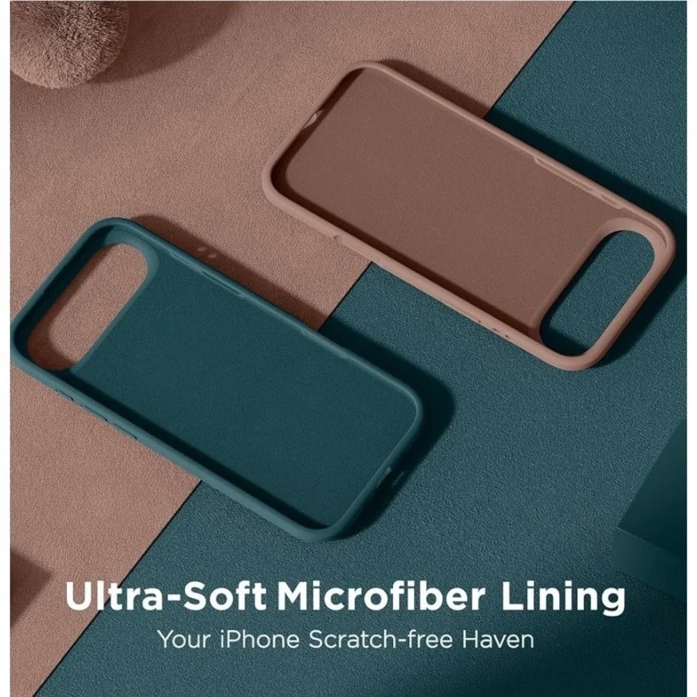 iPhone AIR Case - Silicone Ultra Slim Shockproof - Light Brown - Cell Phone Case