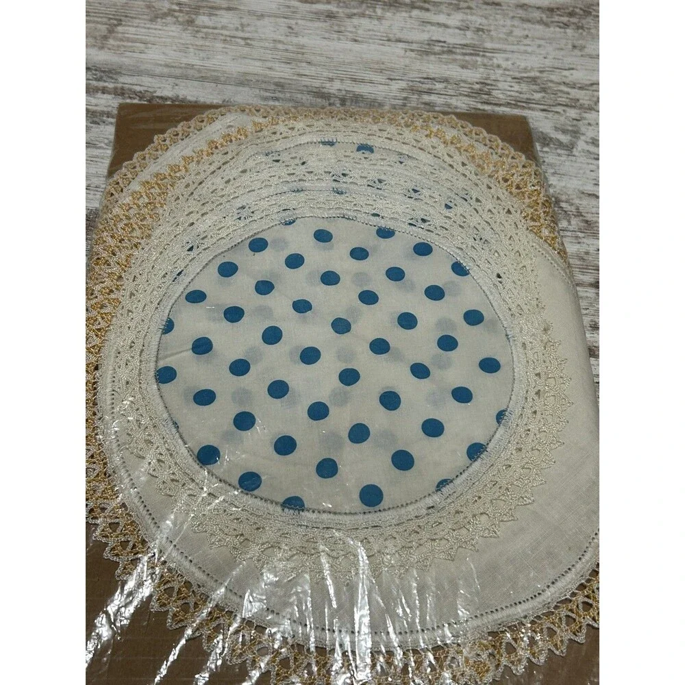 Handmade vintage doilies