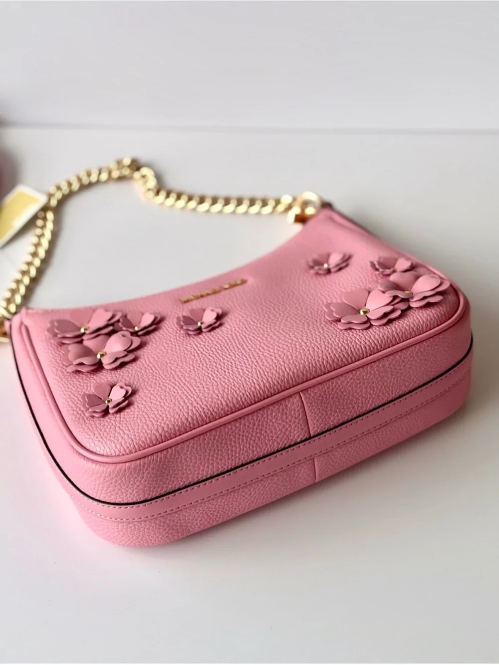 Michael Kors Jet Set Travel Embellished Convertible Crossbody Shoulder Bag