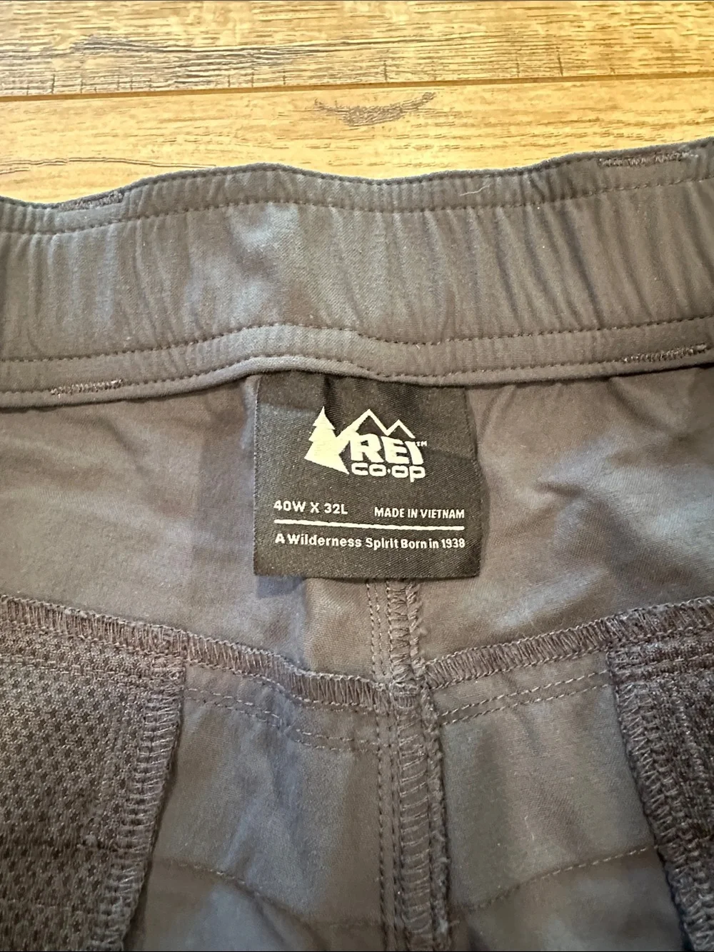 REI Men's Dark Grey Convertible Cargo Pants