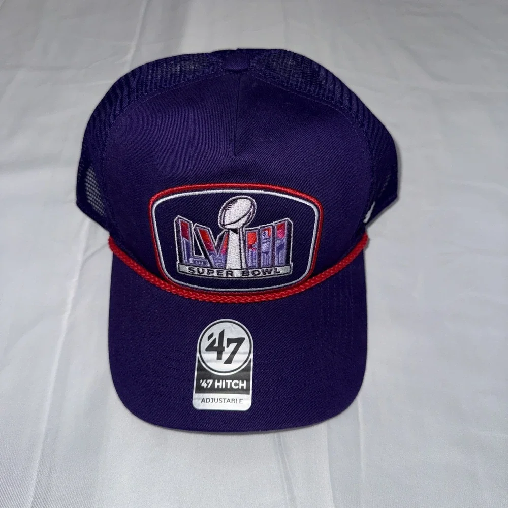 49ers /Chiefs New Era Super Bowl LVIII Las Vegas Purple Snapback  One Size