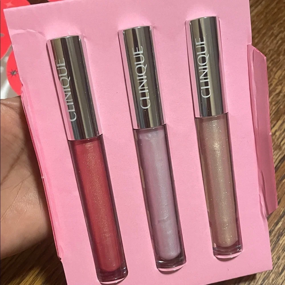 Clinique Pop Treats Lip Gloss Duo in Pink and Silver